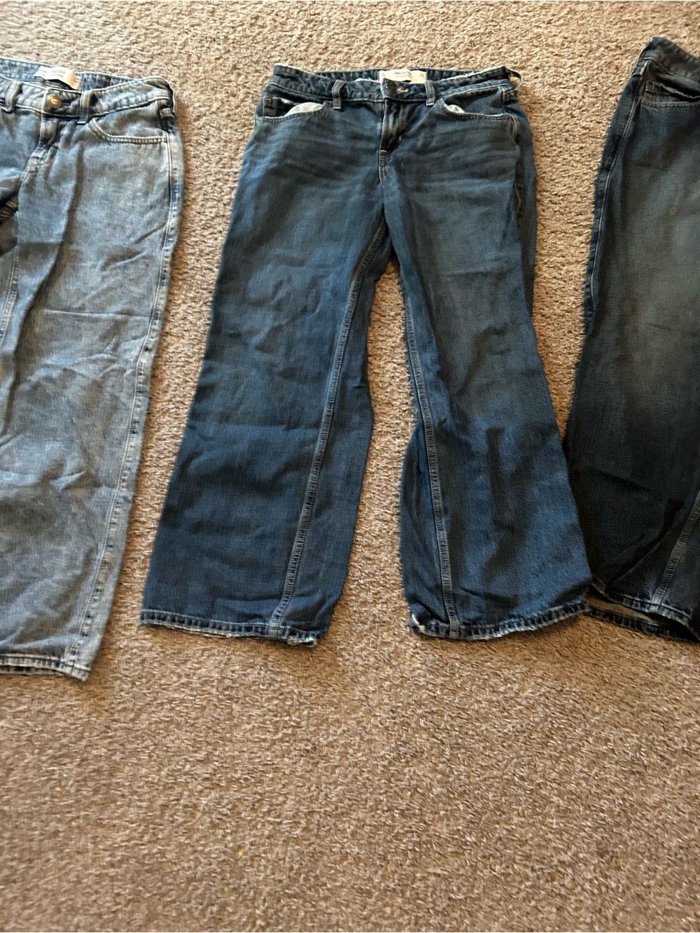 Hollister Jeans Lot of 3 Size 2 / 26 Short Low Rise Denim Women’s 28” Inseam - Picture 10 of 16
